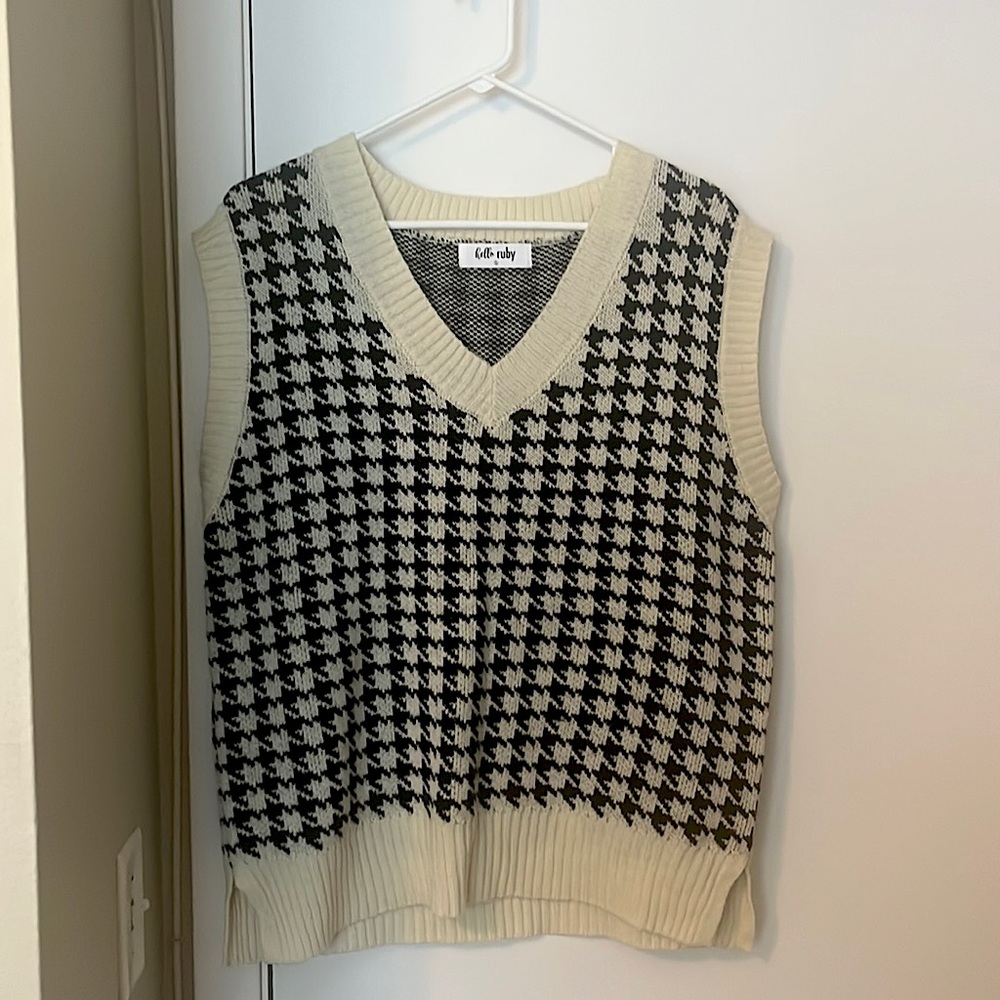 oversized vest from local boutique!!